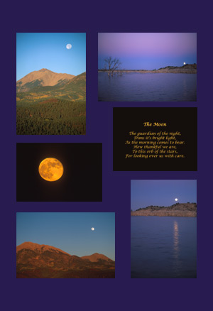 Moon Poem Collage